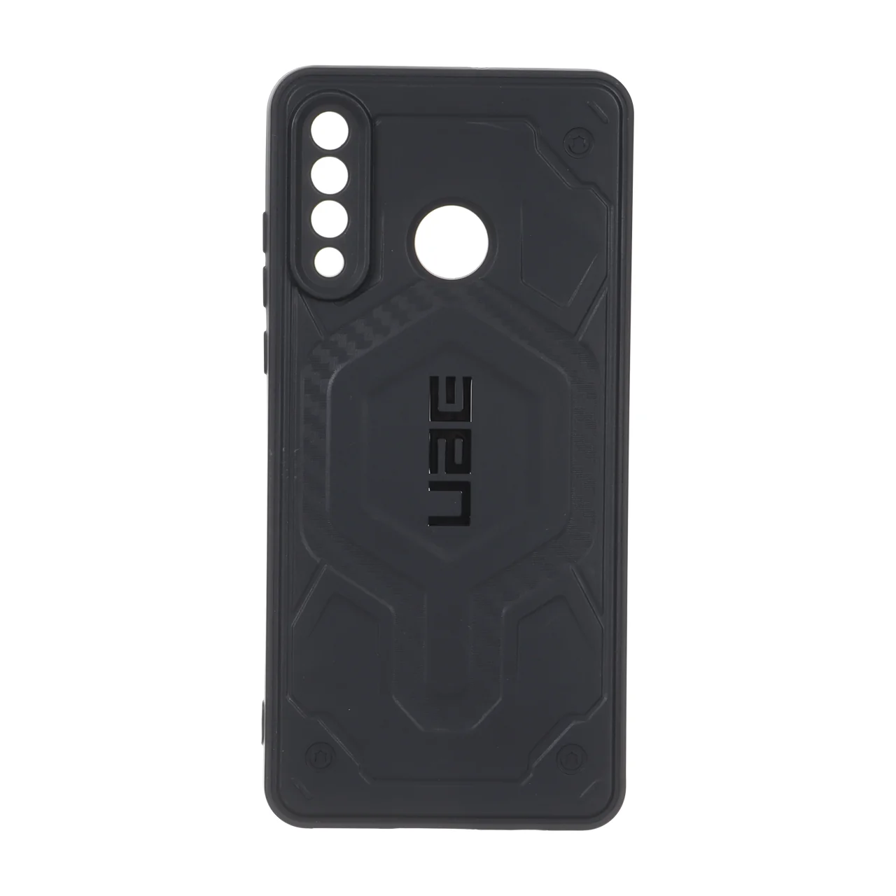 قاب UAG طرح سیلیکون Huawei P30 Lite - مشکی